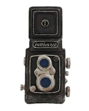 Μαύρος κουμπαρας vintage φωτογραφική μηχανή