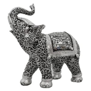 Αγαλματάκιa Ελέφαντα μεταλλικής όψης 610A+B
