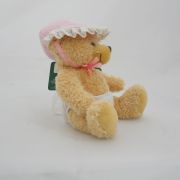 Λούτρινο αρκουδάκι με πάνα και ροζ καπελάκι Friendlies - 2