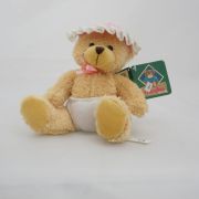 Λούτρινο αρκουδάκι με πάνα και ροζ καπελάκι Friendlies - 3