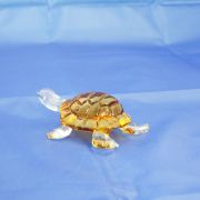Γυάλινη χελώνα τύπου Μουράνο μινιατούρα - 2