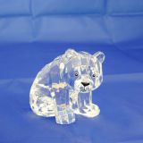 Μινιατούρα αρκουδίτσα από διάφανο plexiglass - 1
