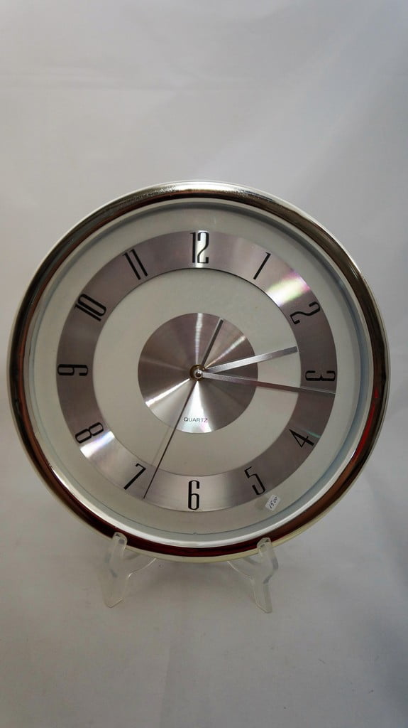 Ρολόι τοίχου ασημί - 1