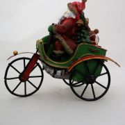 Χριστουγεννιάτικο διακοσμητικό, Άγιος Βασίλης σε αυτοκίνητο του 1900 - 3