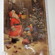 Χριστουγεννιάτικη κάρτα Άγιος και δέντρο - 1