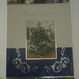 Χριστουγεννιάτικη κάρτα αληθινό δέντρο - 1