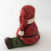 Χριστουγεννιάτικο διακοσμητικό, κεραμικός Άγιος Βασίλης - 3