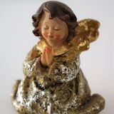 Χριστουγεννιάτικο χρυσό αγγελάκι προσεύχεται - 1