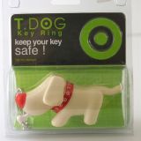 Μπρελόκ σκυλάκι με κόκκαλο, t dog key ring - 1