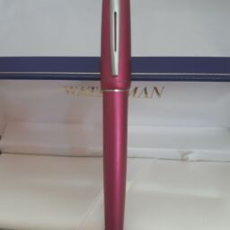 Waterman ballpoint pen με καπάκι ροζ vintage