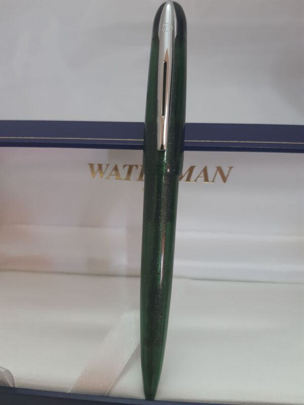 Waterman ball pen πλαστικό πράσινο συλλεκτικό