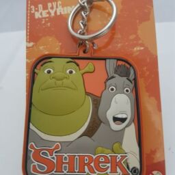 Μπρελόκ Shrek 2 με τον Σρεκ και τον Γάιδαρο