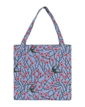 Υφασμάτινη shopping bag Almond Blossom And Swallow