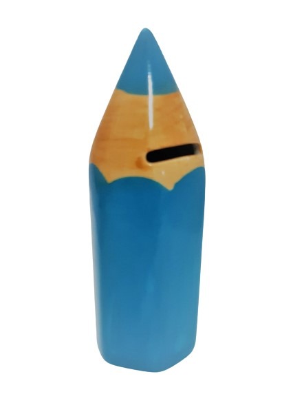 Κουμπαράς μολύβι μπλε