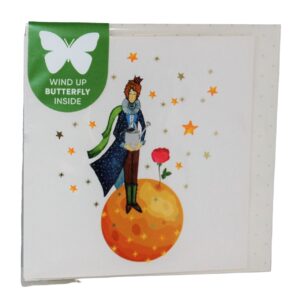 Κάρτα έκπληξη με πεταλούδα σχέδιο Μικρός Πρίγκιπας