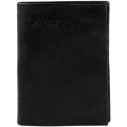 Δερμάτινο σετ δώρου πορτοφόλι και θήκη διαβατηρίου Leonardo Verrelli