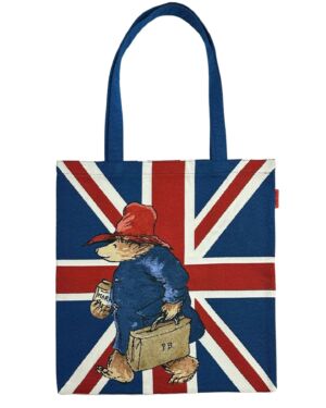 Υφασματίνη τσάντα για ψώνια υφαντή με τον αρκούδο Paddington