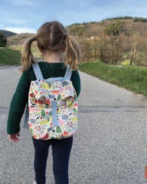 Υφασμάτινο παιδικό backpack Petit Jour