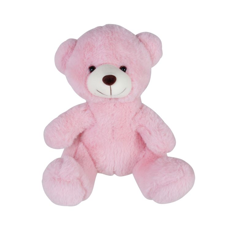 Αρκουδάκι 20 εκ σε χρώμα απαλό ροζ