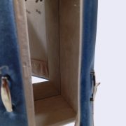 Μπιζουτιέρα ντουλάπα μπλε βελούδινη
