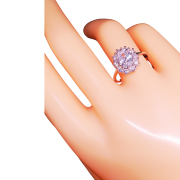 Ασημένιο δαχτυλίδι Ροζέτα
